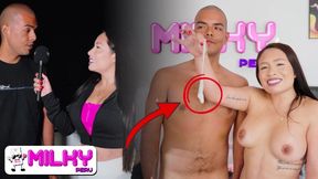 Latina bombshell Thaina Fields rides huge dick in doggystyle