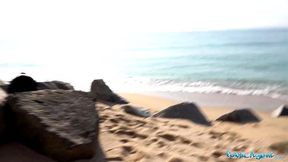 Public Agent A Blind date for Latina with huge natural boobs