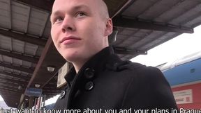 Czech Hunter: Waiting on the Platform for Barred Joy