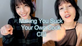 Making You Suck Your Own Cock CEI