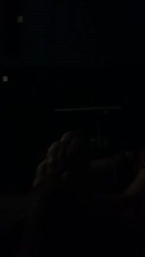 Hot young couple hook-up in a public movie theater pt.1