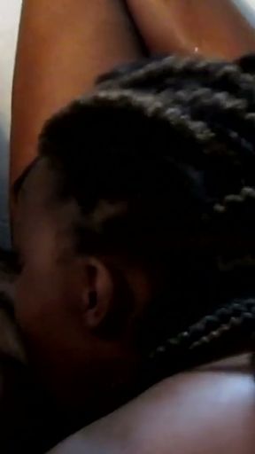 Naughty African Lesbian Bathroom Makeout with Sister-in-law   Clip 1