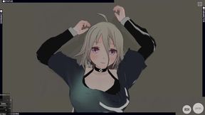 3d Hentai Vocaloid Ia Agreed To Fuck After The Concert