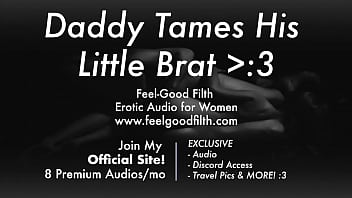Bratty Bitch gets tamed by dominant Daddy