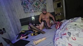 Beautiful milf and me playing with her horny vagina