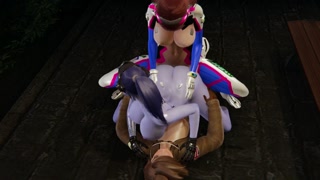Overwatch Futa Gangbang Widowmaker X Tracer and DVa