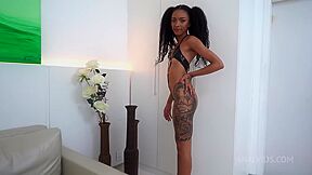 Petite Brazilian Skinny Teen 18+ Vitoria Slim Anally Destroyed By Big Rasta