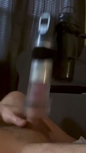 The Handy milked my cock