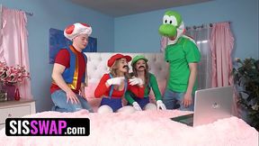 Cute StepSisters Chanel Camryn &amp_ Mazy Myers Need Their StepBrother'_s Cocks To Get Viral - SisSwap