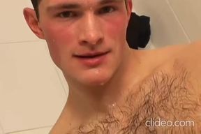 Gay Boy In Hairy Lad Jan Shower Time