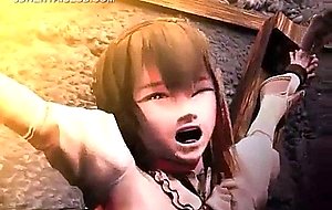 D anime anime sex slave fucked by big tentacles