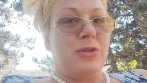 Pissing on a bench in the park and on the elevator