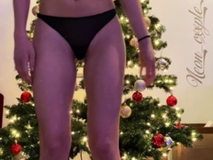 Sexy blonde chick solo masturbation