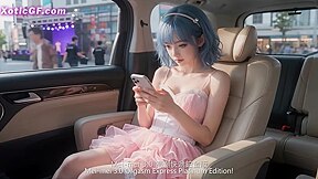Horny Chinese Idol Yuki trying the Newest Vibrator in Public Bathroom and Squirting All Over PT.1