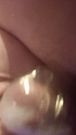 Cum in an XXL condom
