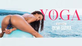 Yoga Sutra - Black Chick Stretches Herself