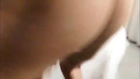 esposa ninfomana , disfrutando del sexo anal a full y despues garganta profunda para limpiarsela y anal denuevo hasta cansarse