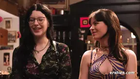 Flirty German amateur squirts during lesbian hardcore