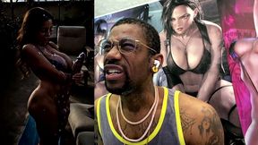 thicc fat booty ass latina girl with a long hard transgender cock cumming hard all over herself, ai generated