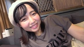 女子大で男慣れしてなさそうな低身長JDとのセックス後付け個撮！実は開発済みだったのでチ○ポで正義の鉄槌を下しました！【しの(20)】