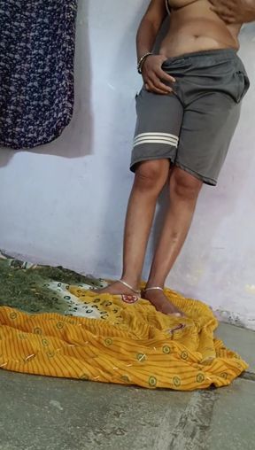 My young stepsister is in the room with her big boobs pressed in her pussy and is desperate to fuck her ass