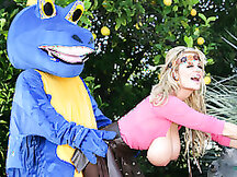 Dragon Slayer Takes It Hard From Behind