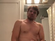 Pre shower strip and cum