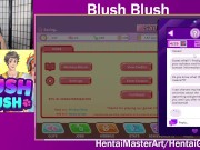 A flick and a swish! Blush Blush #43 W/HentaiMasterArt