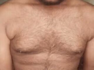 Indian guy hot hunk masturbation