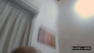 Hottest italian babe with big natural titts Danika Mori gets fucked and creampied on cam! huge load and amazing orgasms