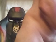 Cute Latino Jerking Off While Talking On The Speaker Phone