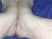 Playing With My Feet As Requested, Test Video