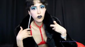 Mink Fur and Small Tits Worship