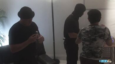 Three lucky guys get to bang multiple horny chicks at once