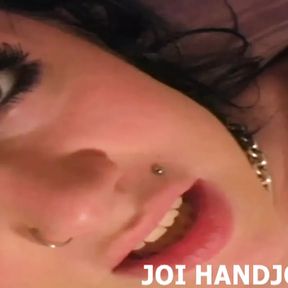 Dump a hot load all over my bouncing tits &ndash; JOI