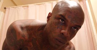 BBC Worship Hallelujah Johnson (For All My Bottoms) Tall Dark Chocolate Muscles Tattoos Hairy Body