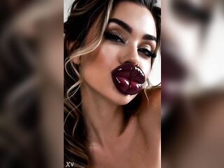 Super fake lips oral-sex