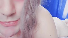 Stunning Crossdresser Giving Naughty Glances While Teasing