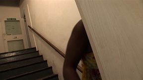 melvina raquel is a black british beauty that fucks in a broken down car