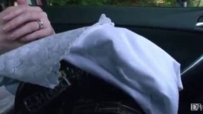 Mana Funaki's Blonde Pubic Hair Encounter In The Forest