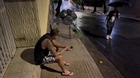 Carioca Sinks Teeth Into Mineiro’s Gluttonous Ass On Rainy Day – Brazilian Gay Hardcore