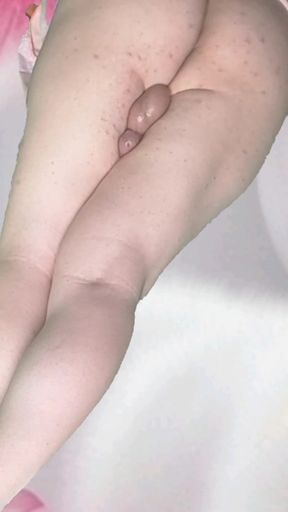 Hot Pre-cumming Masturbation Feminine Blonde Booty Model Sissy