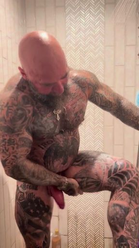 Masturbating in the shower 2022