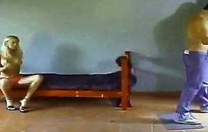 Doggy fuck for blonde hottie