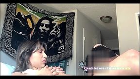 teen fit mexican kitchen bbc fuck + facial