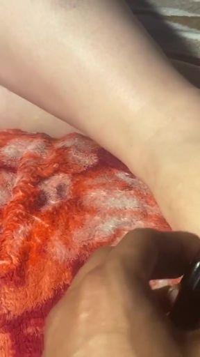 British Mature blonde next door neighbour handles BBC. Nasty sex in the evening.   Clip 1