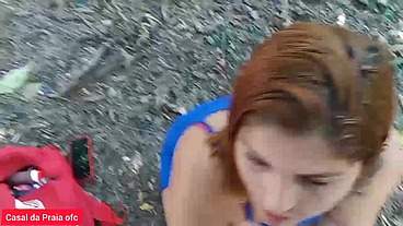 Bati Siririca no mato até eu gozar