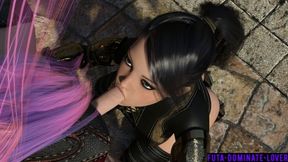 [3d Comis] Futa Fight Champions Bailey Vs Delia