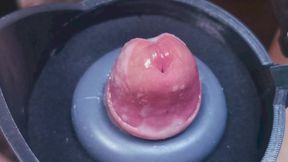 Penis machine with a new attachment