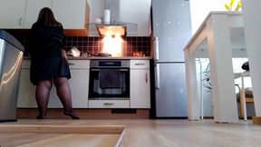 Fucking my mother-in-law in the kitchen